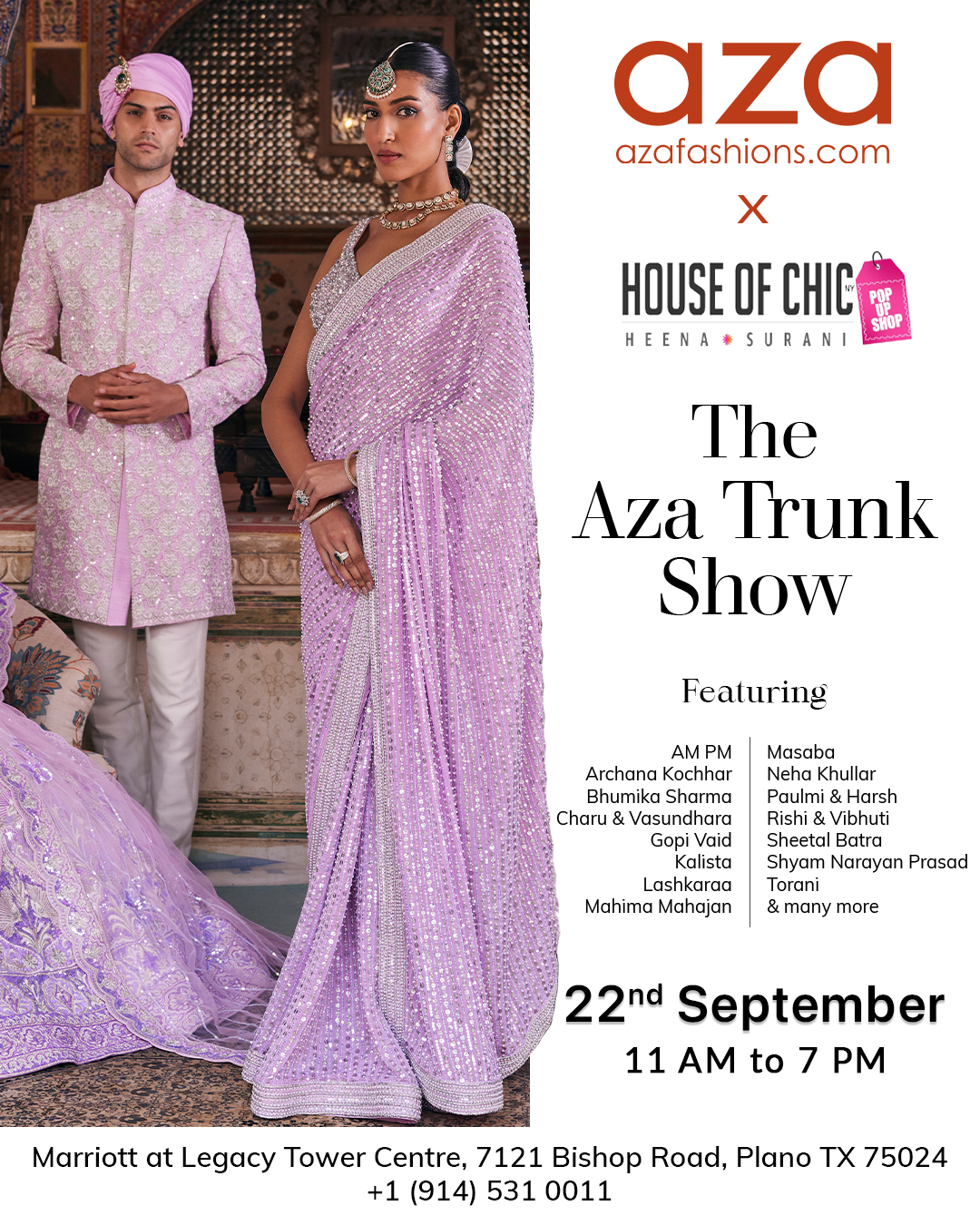 Aza Fashions x House of Chic Trunk Show